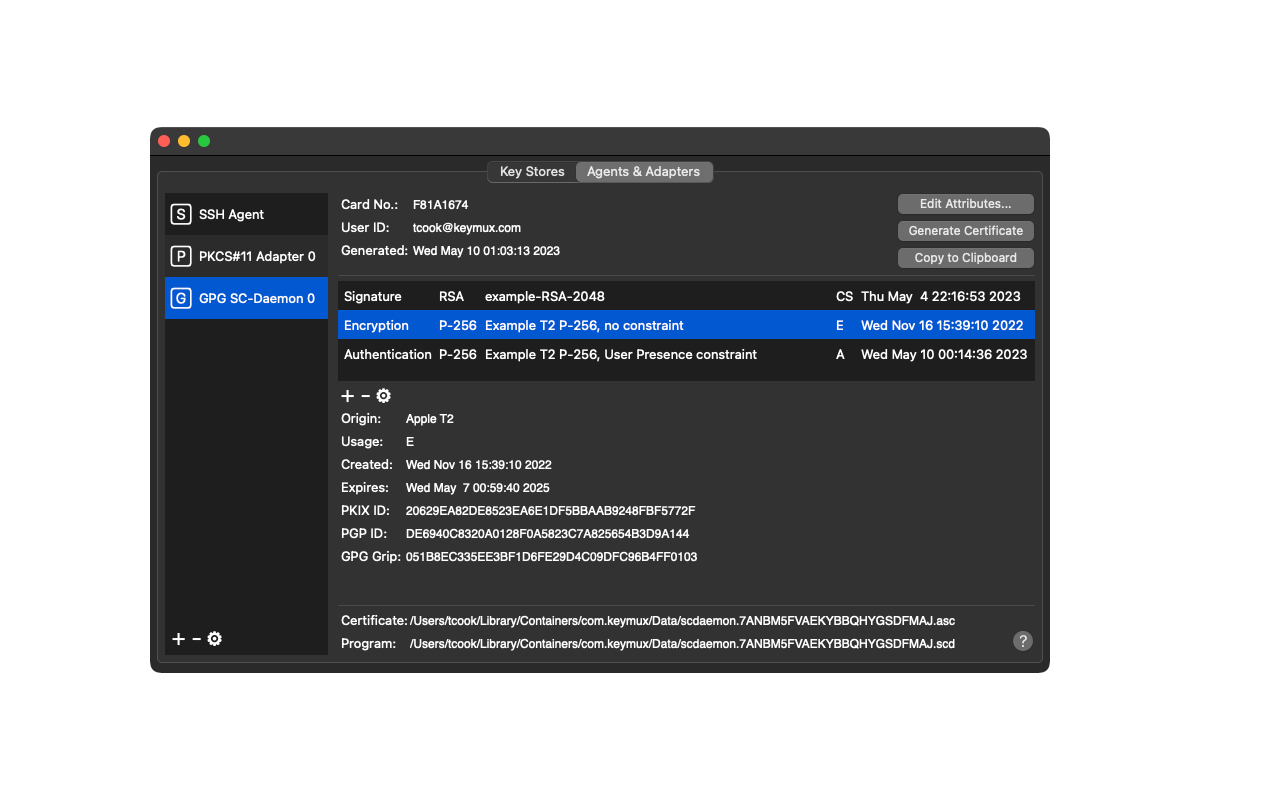 GnuPG SC-Daemon Adapter